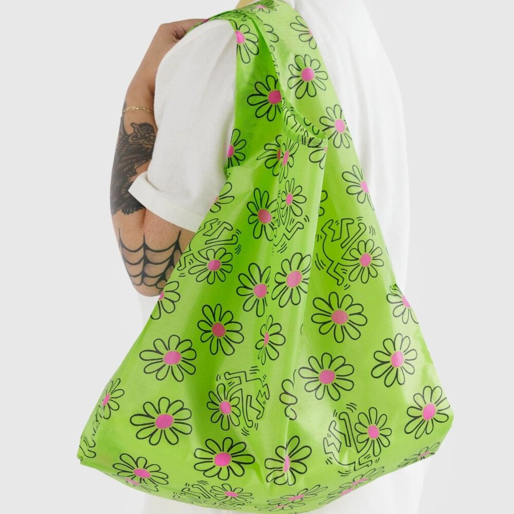 NWOT Standard Baggu - Keith Haring Flower